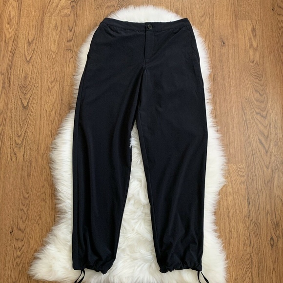 JoyLab Pants - Joy Lab Black Back Elastic Joggers Ankle Pants XS